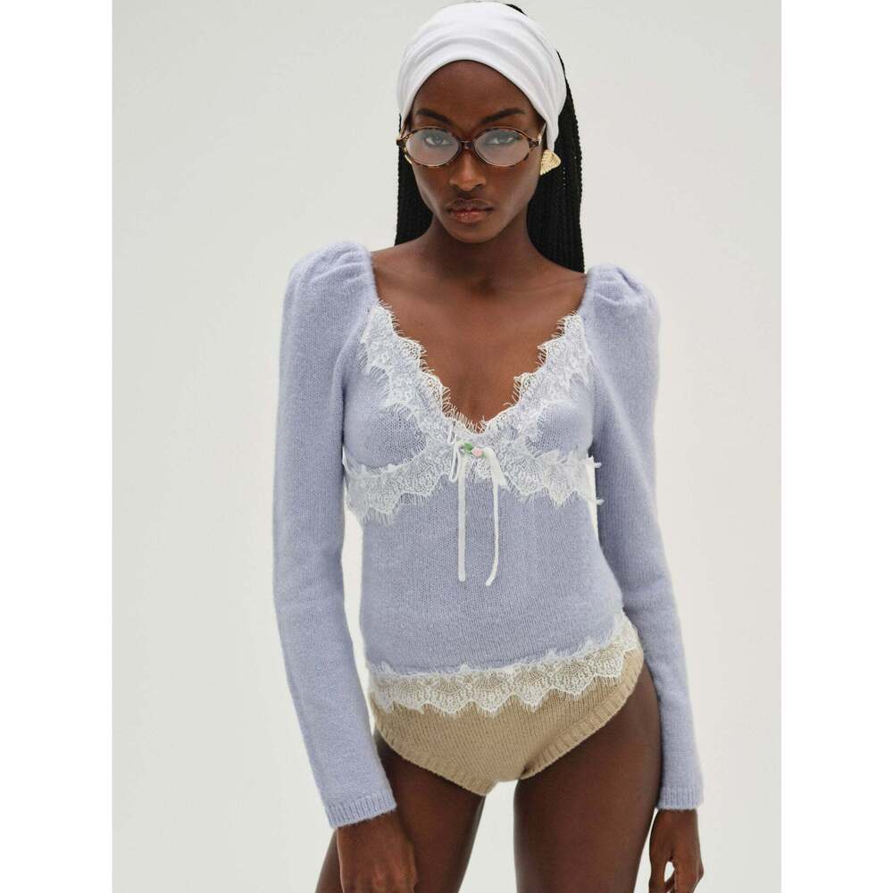 For Love and Lemons - XS NWT Sold Out Rosaleen Knit Top 
Original price: $169